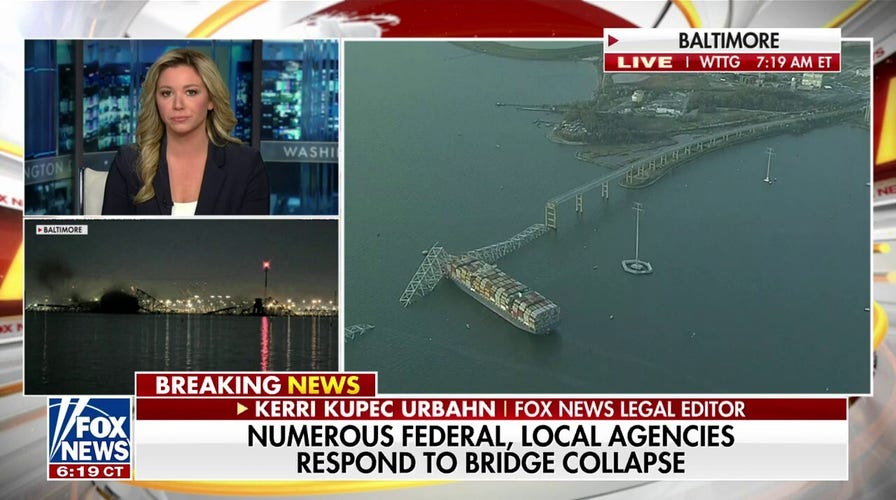 Numerous federal, local agencies responding to Baltimore bridge collapse