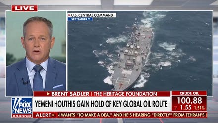 Brent Sadler analyzes Middle East tensions, Trump's Israel weapons sale