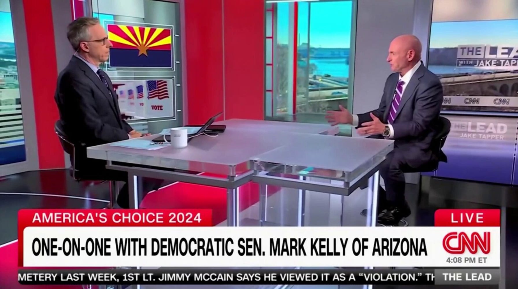 Sen. Kelly Defends Harris's Past Support for Decriminalizing Border Crossings