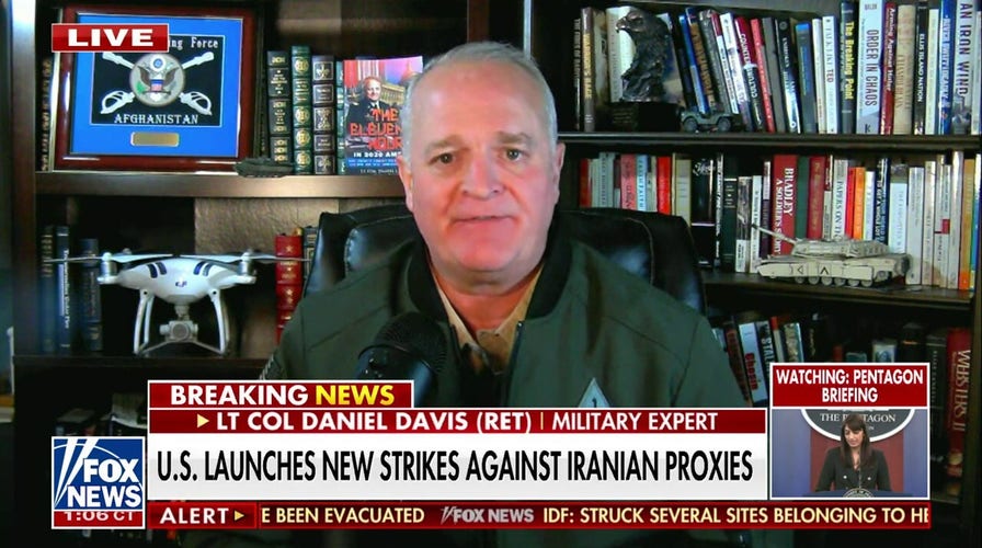 There is ‘no deterring’ Iranian proxies from attacking US military bases: Lt. Col. Daniel Davis