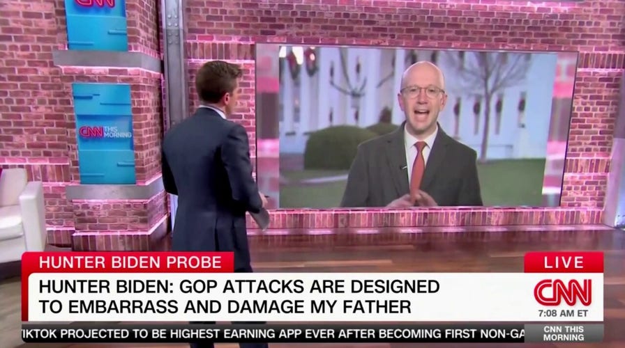 White House spokesperson claims CNN anchor is pushing Republican talking point on Hunter Biden