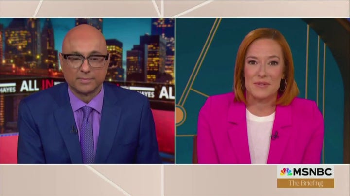 Ali Velshi, MSNBC, pregunta a la presentadora Jen Psaki si sentías «miedo» de Trump y su administración.