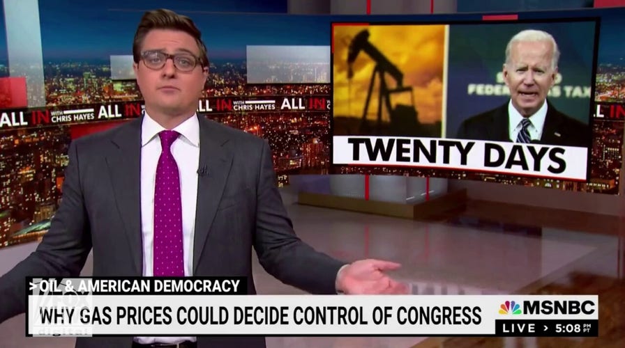 Chris Hayes demands Democrats lower gas prices to save democracy from 'existential peril'
