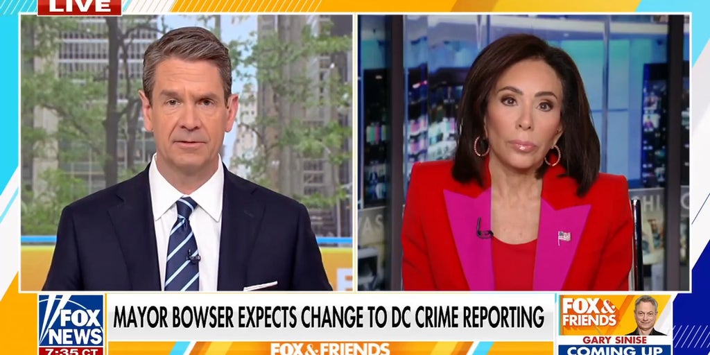 Jeanine Pirro reveals DC police officers manipulated crime stats to make city appear safer