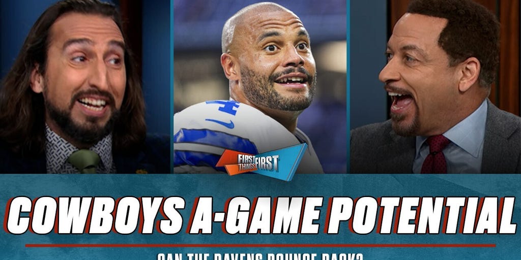 Ravens ‘not that good yet’, Can the Cowboys get back-to-back A-games? | FIRST THINGS FIRST