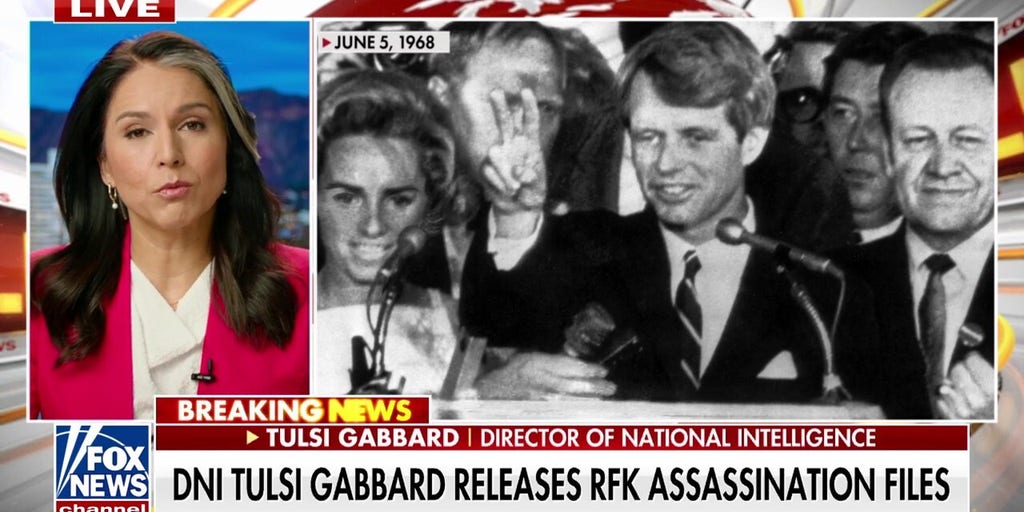 DNI Tulsi Gabbard releases RFK assassination files