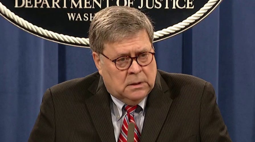 Barr: No plans for special counsels on Hunter Biden, election fraud