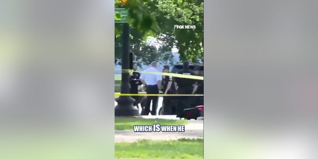 Secret Service TAKES DOWN armed man