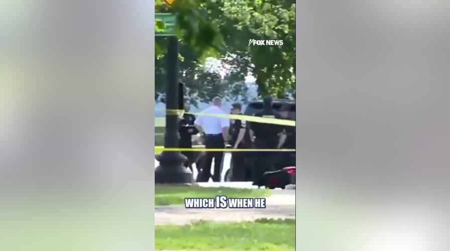 Secret Service TAKES DOWN armed man