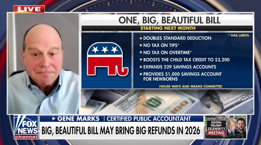 Accountant praises Trump bill’s potential tax refunds as ‘money in your pocket’