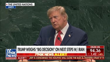 Trump weighs ��big decision�� on Iran during stern UN speech