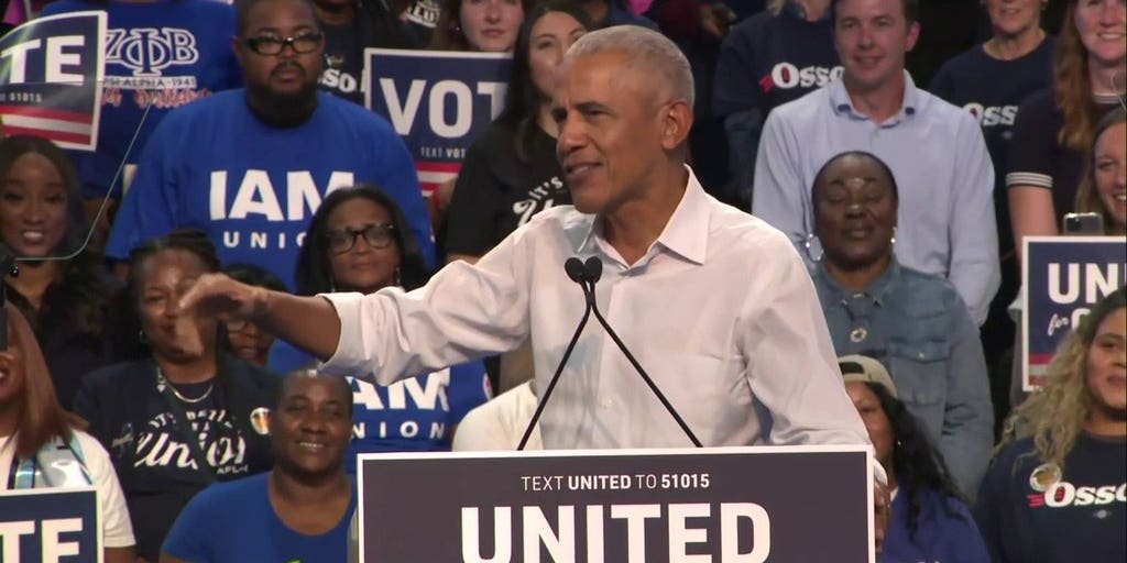 Obama says Trump admin had no answer for tariff, corruption claims after ‘Cheesecake Factory’ joke