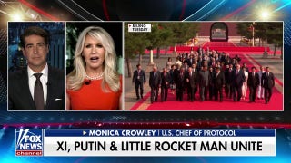 Trump is trying to 'fix' Biden allowing these two superpowers to 'float closer together,' Monica Crowley says
