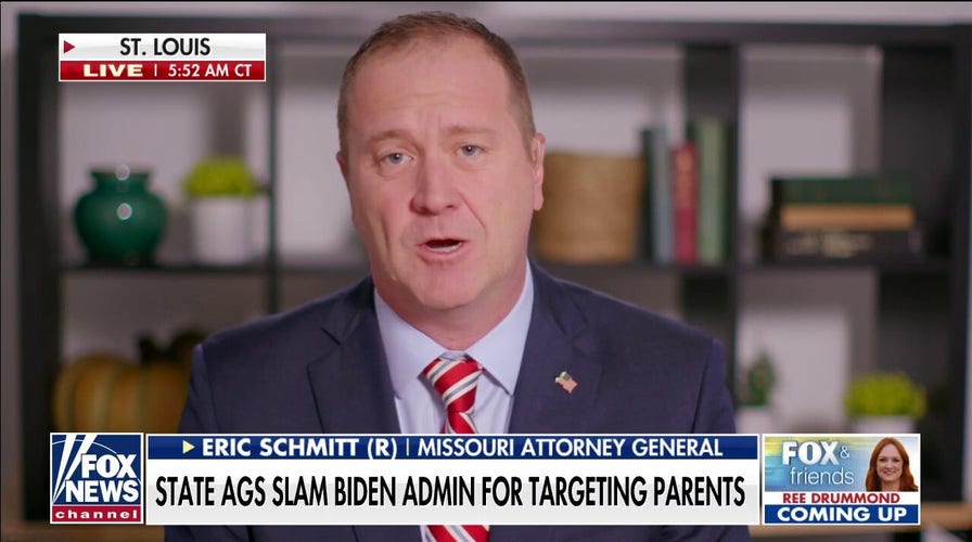 Schmitt: Biden admin want to criminalize dissent, muzzle parents
