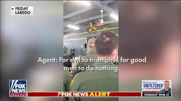 Leaked video shows border agents confronting CBP chief over Biden's policy.