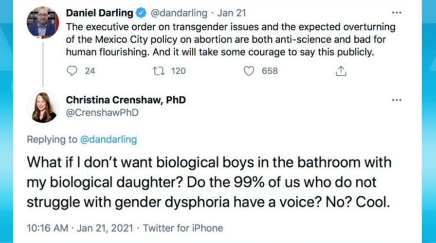 Baylor students want Christian lecturer fired for questioning Biden's transgender policies