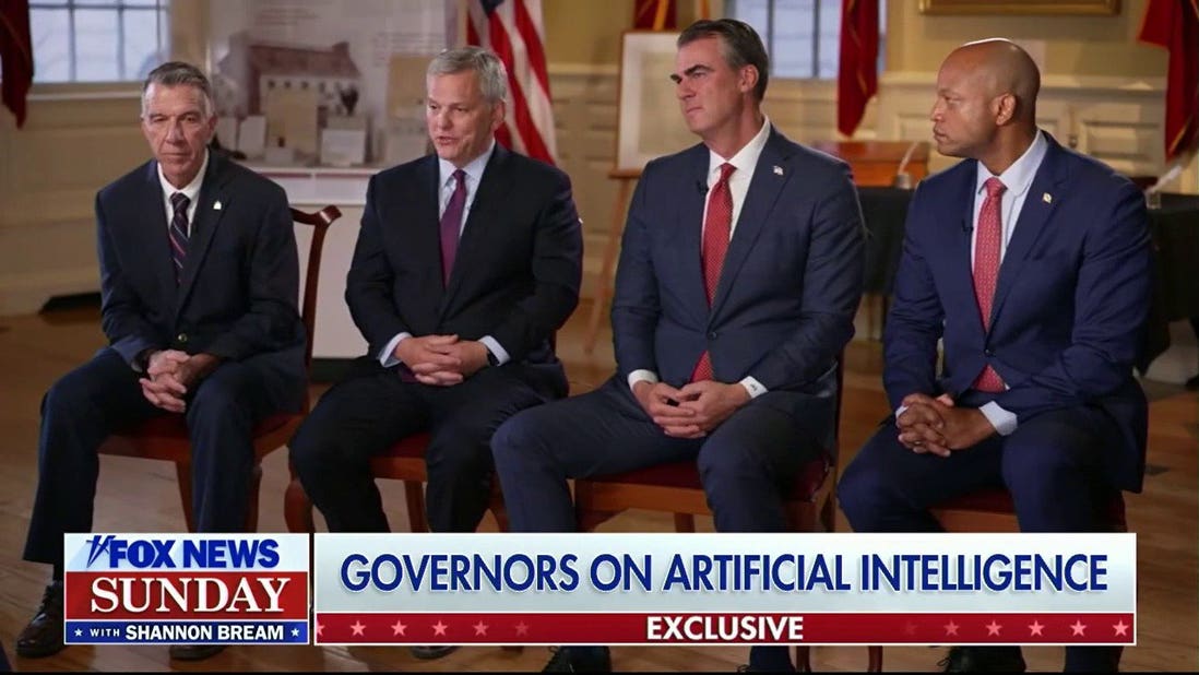 Shannon Bream sits down with bipartisan panel of governors to talk AI regulation, immigration