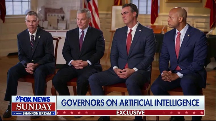 Shannon Bream sits down with bipartisan panel of governors to talk AI regulation, immigration