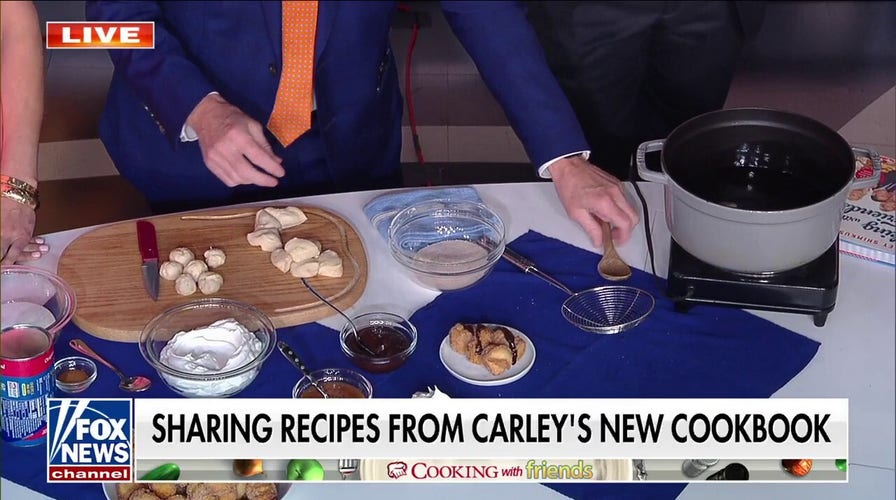 Carley Shimkus debuts new cookbook 'Cooking with Friends'