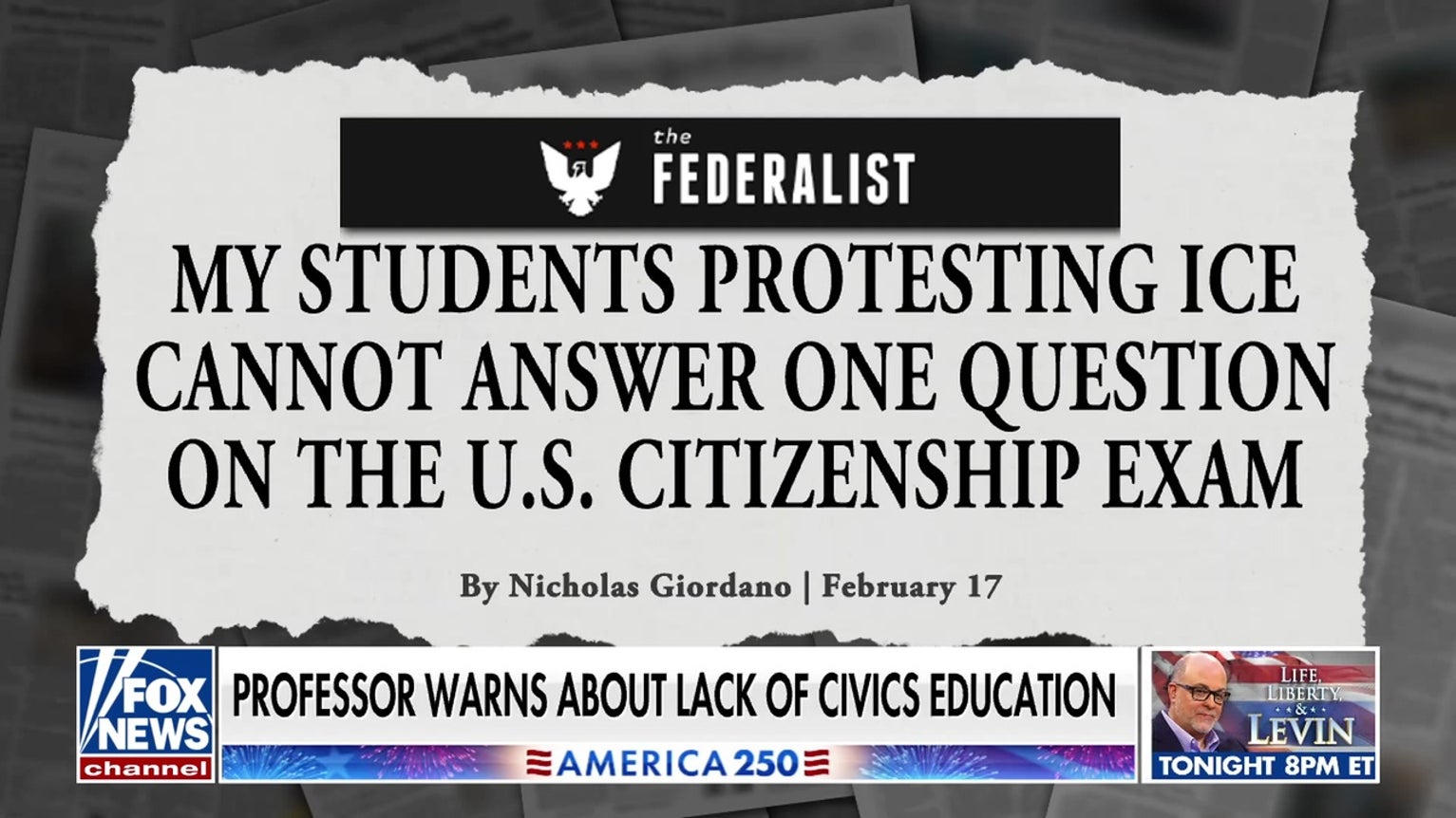 Professor warns lack of civics education is undermining American pride, national unity