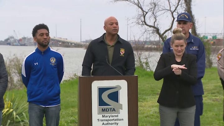 Maryland governor says conditions are currently ‘unsafe’ for rescue divers days after bridge collapse