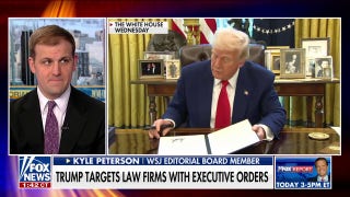 Trump Targets Big Law - Fox News
