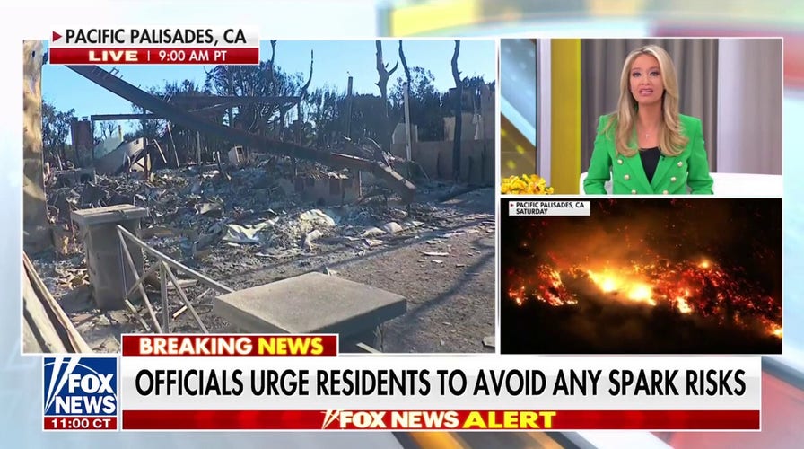 Detenidos saqueadores en zonas de evacuación de Los Ángeles mientras los incendios forestales queman miles de casas y negocios