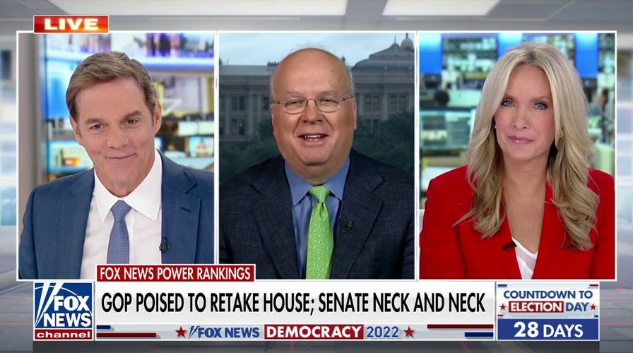 Fox News Power Rankings indicate GOP poised to take control of House, Senate remains too close to call