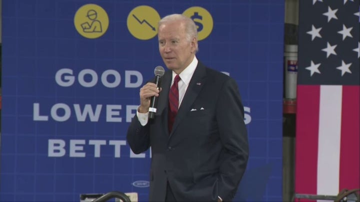 President Biden pushes for U.S. to be number one in manufacturing jobs
