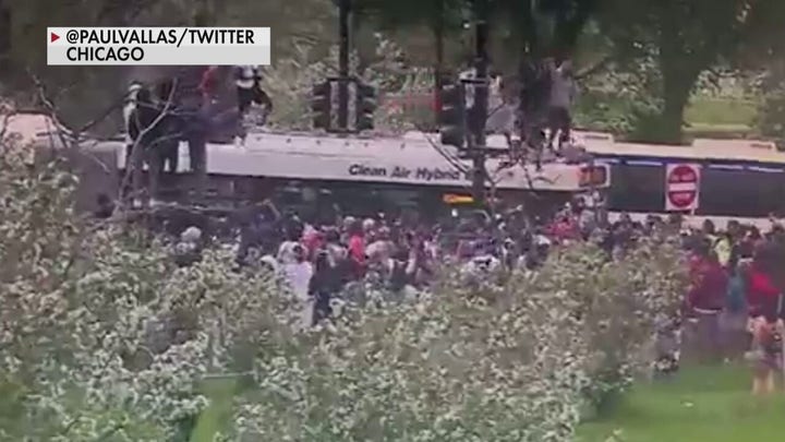 Group of 400 Chicago juveniles, young adults flood downtown during 'unpermitted' party