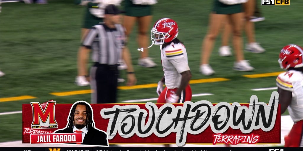 Malik Washington hits Jalil Farooq for 24-yard touchdown, cutting Maryland’s deficit against Michigan State