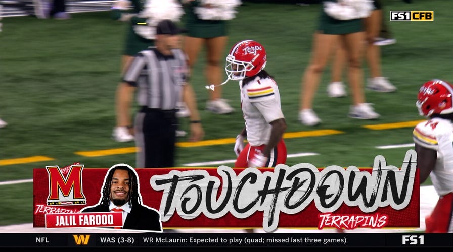 Malik Washington hits Jalil Farooq for 24-yard touchdown, cutting Maryland’s shortage  against Michigan State