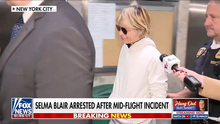 Actress Selma Blair arraigned on assault charges after alleged mid-air attacks