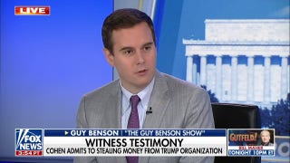 Michael Cohen admitting to stealing from Trump organization is 'astonishing': Benson - Fox News
