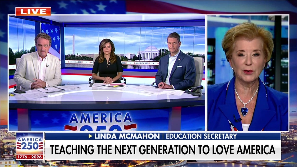 Education Secretary Linda McMahon urges patriotic education in schools