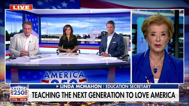 Education Secretary Linda McMahon urges patriotic education in schools