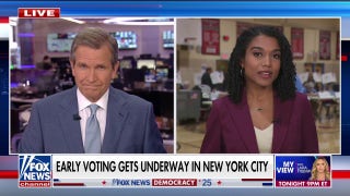 NYC mayoral candidates spar over experience as early voting begins