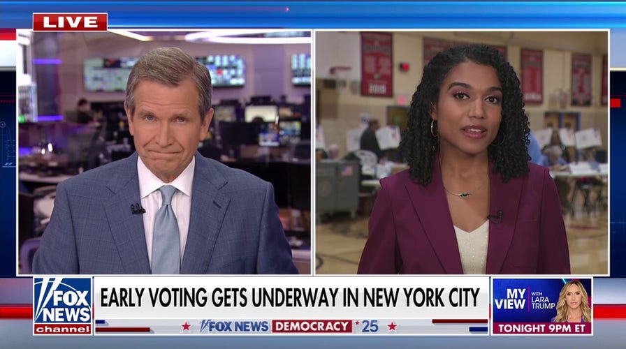 NYC mayoral candidates spar over experience as early voting begins