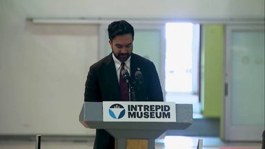 Mamdani vows support for NYC veterans during Memorial Day ceremony on the Intrepid