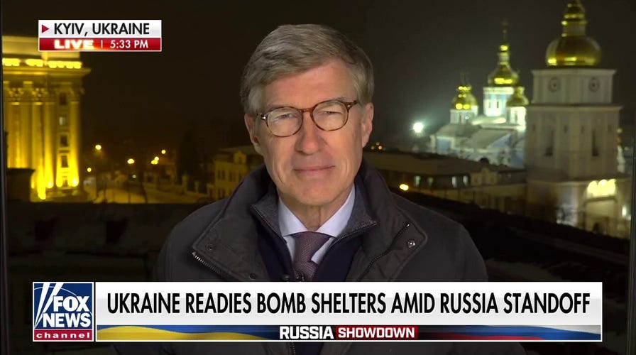 Ukraine preparing bomb shelters as Russian threat continues to grow