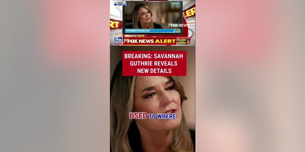 Savannah Guthrie reveals new details in Nancy Guthrie case