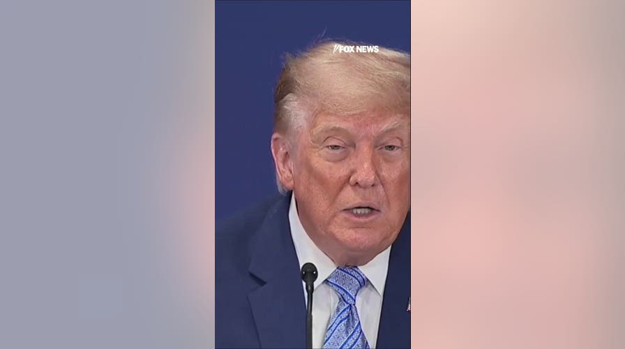 Trump condemns 'radical left' policies