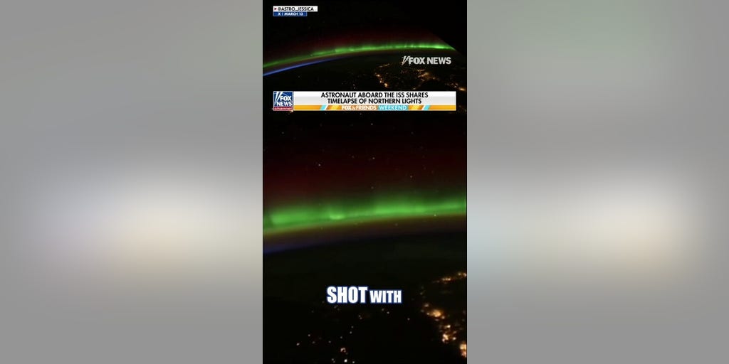 STUNNING ISS timelapse of Northern Lights released