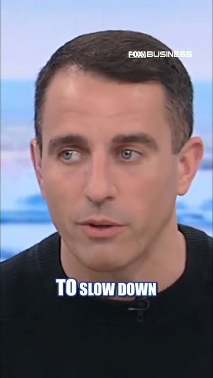 Anthony Pompliano explains why tech leaders oppose a slowdown