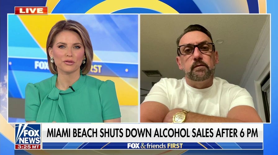 Miami Beach bans alcohol sales after 6 pm amid spring break chaos