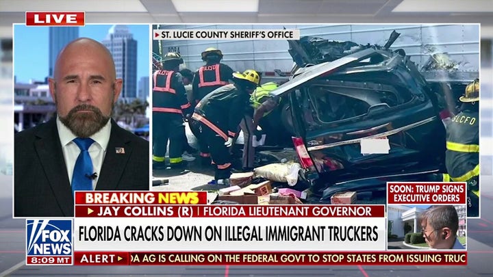 Florida Lt. Gov. rips blue states' 'illegal immigration idiocracy'