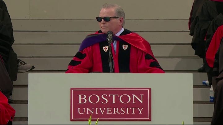 Warner Bros. CEO David Zaslav heckled during BU speech 