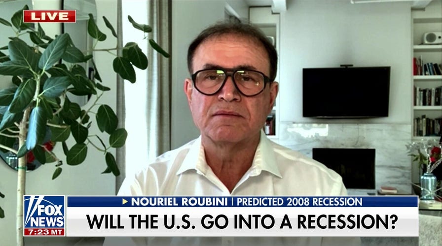 Nouriel Roubini predicts a hard landing and recession for US economy