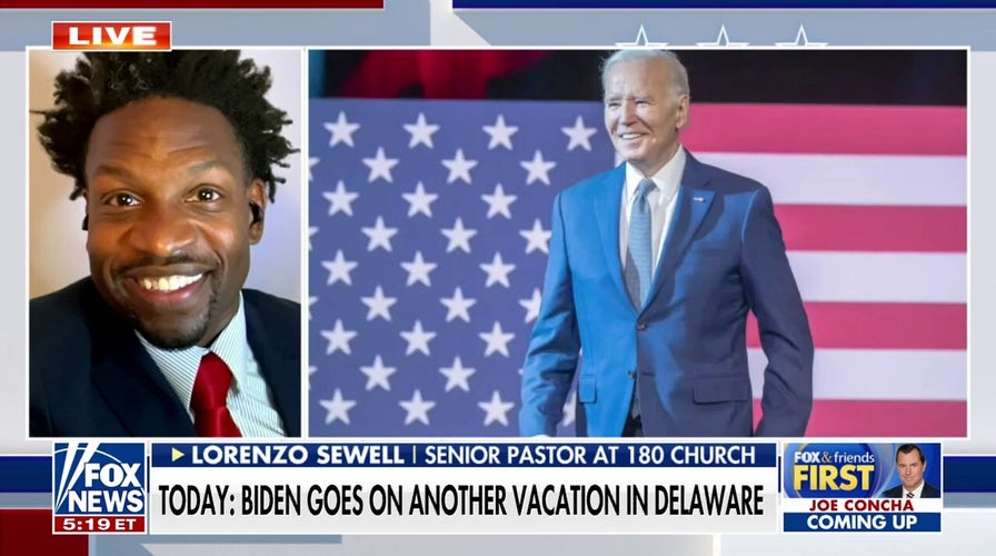 'Black wave' entering Republican Party as voters disenchanted with Biden: Pastor Lorenzo Sewell