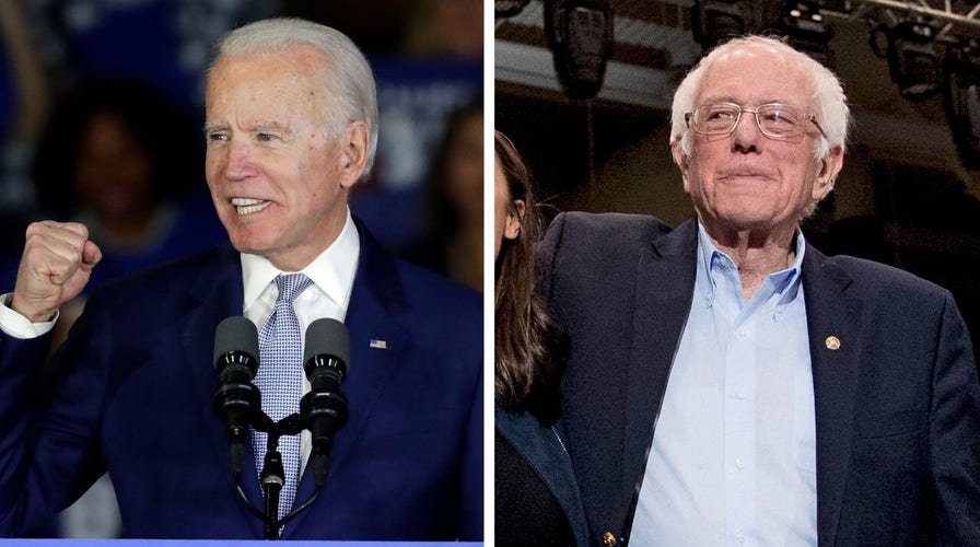 Former rivals Bernie Sanders and Joe Biden join forces to form climate change unity task force